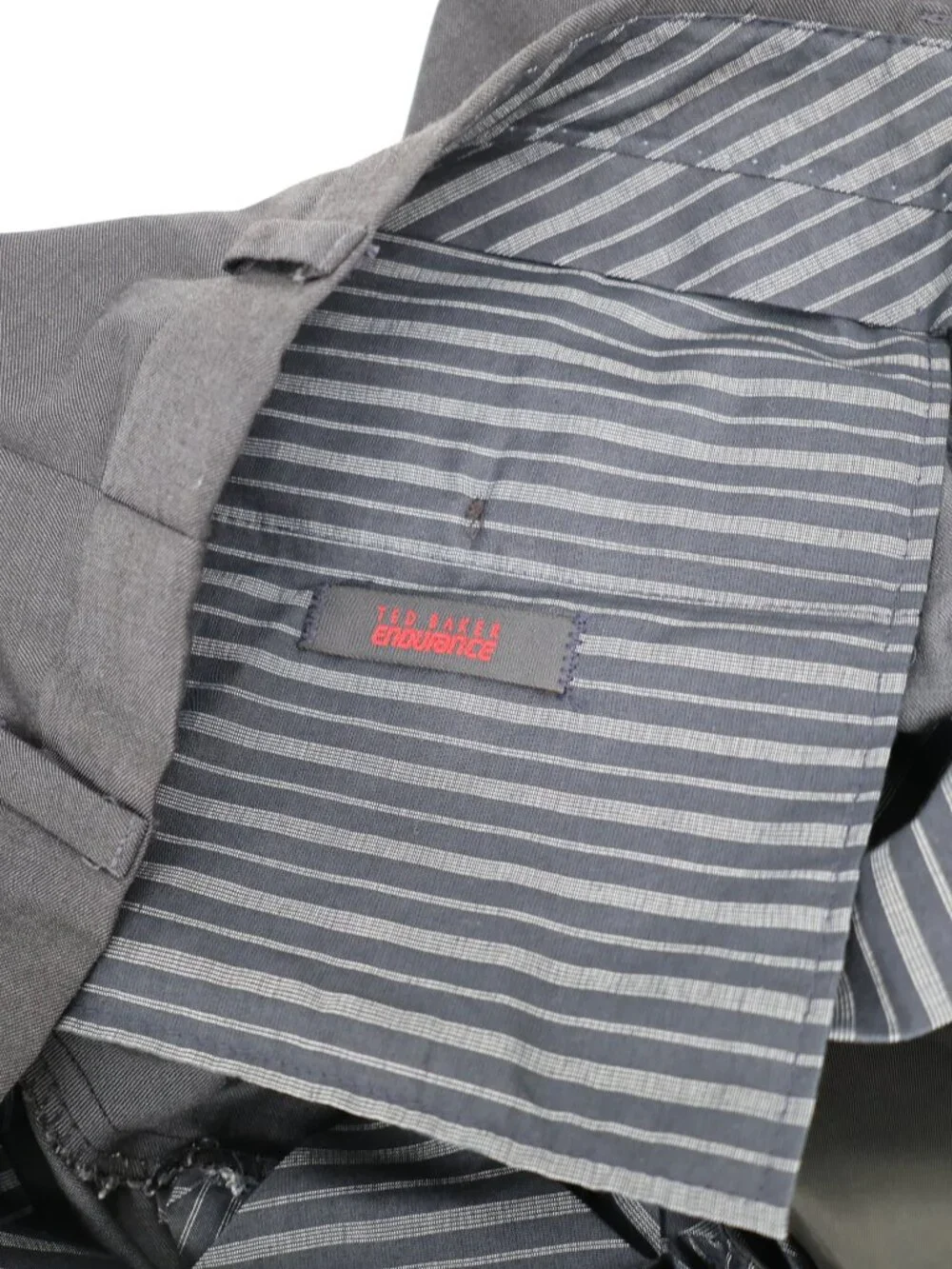 Ted Baker Suit Men’s 42R 36x31 Gray Wool 2 piece notch lapel pleated classic